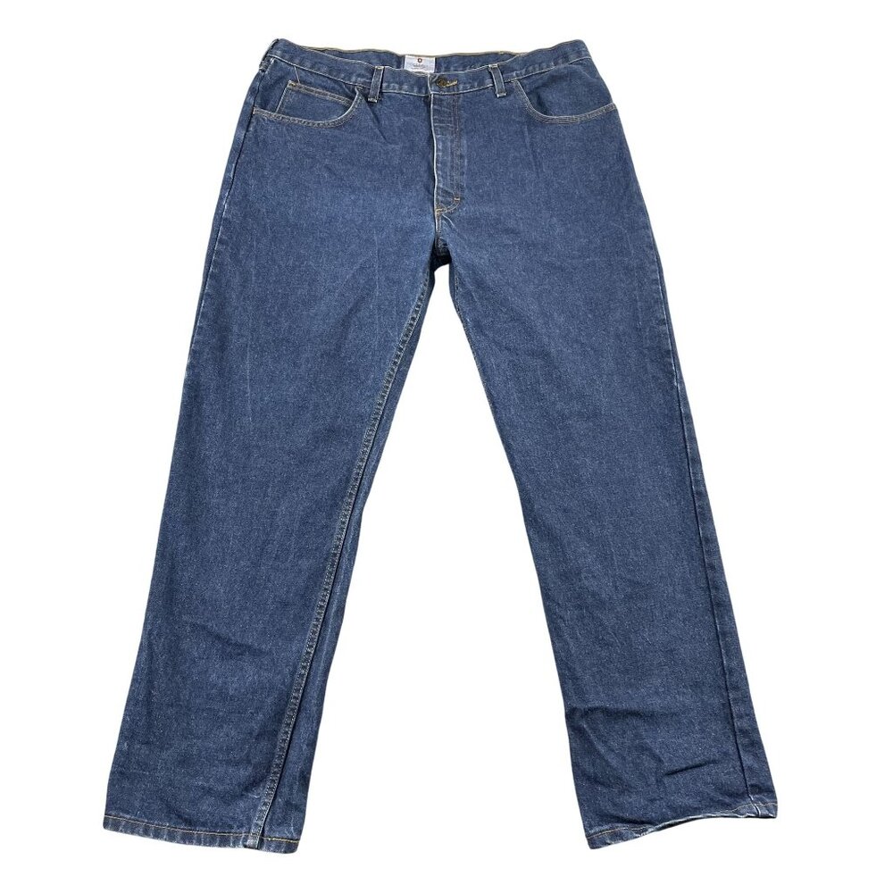 Tyndale FR Jeans Mens 40x32 HRC 2 Straight Leg Workwear Denim